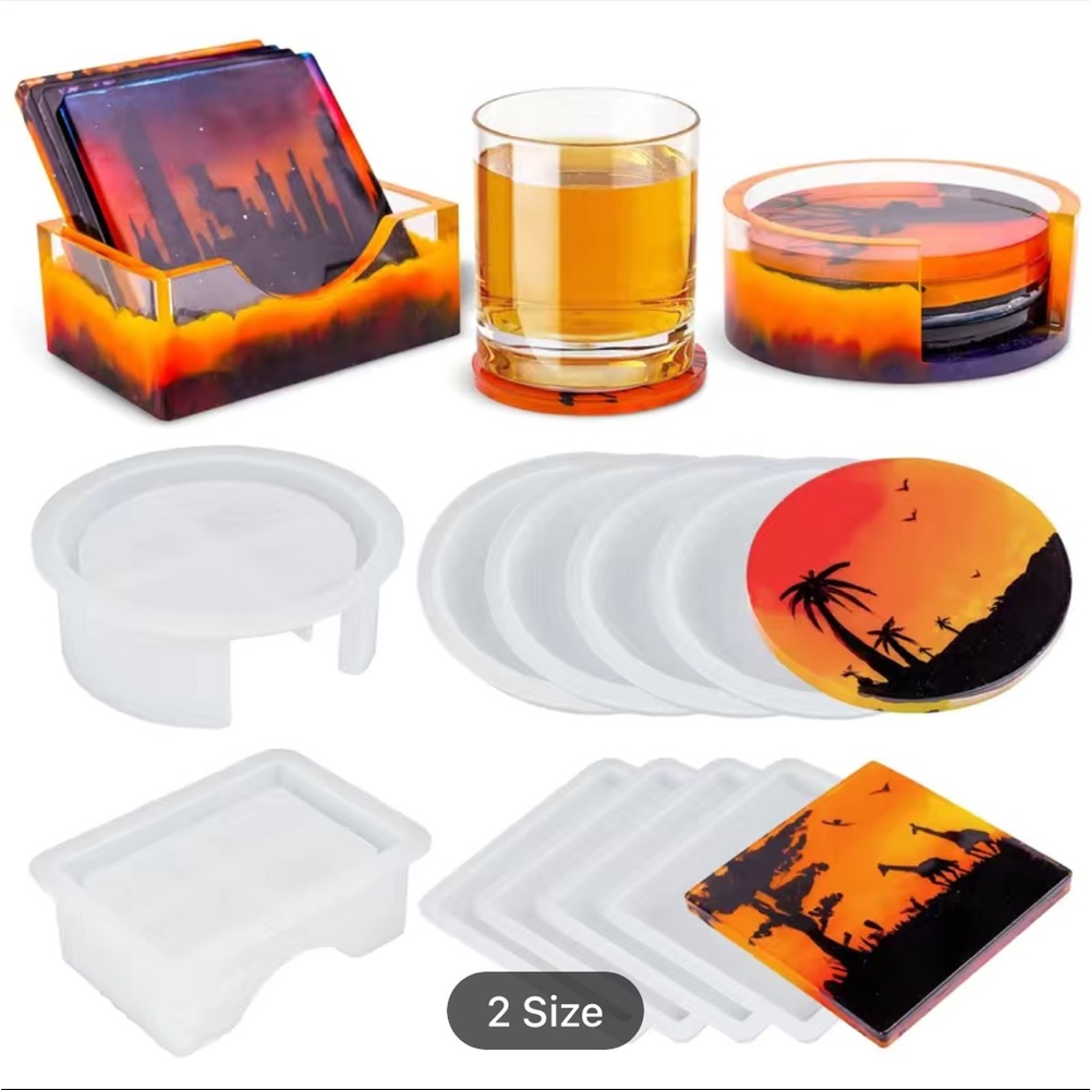 Resin Mold Epoxy Silicon Mold Storage Box